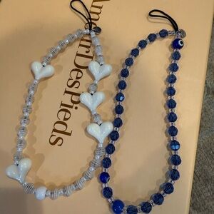 White and Blue Phone Cases